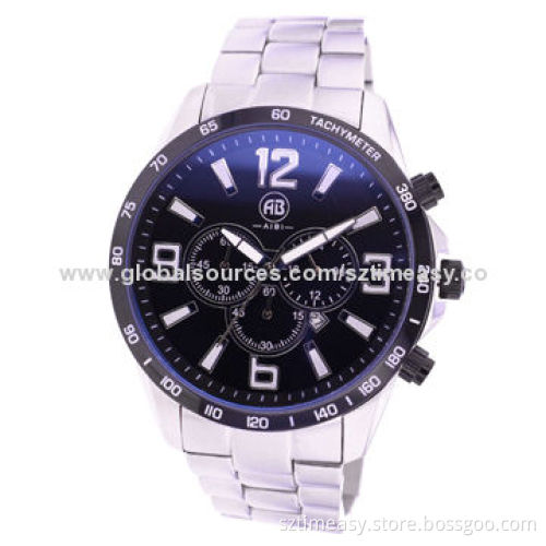 Hot Sale Brand Metal Watch with 5ATM Waterproof, CE, RoHS Marks